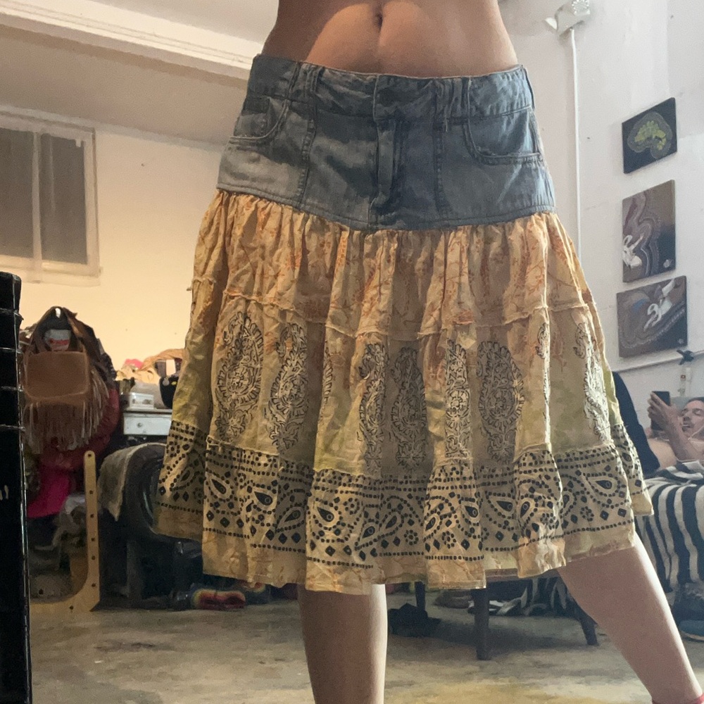 Younique size 11 vintage boho skirt preloved Y2K